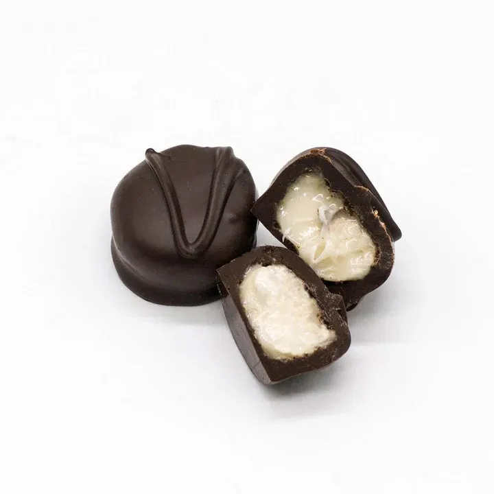 Asher's Dark Chocolate Banana Cream Truffles: 6LB Case - Image 2