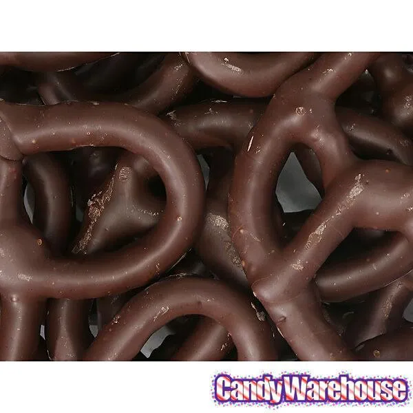 Asher's Dark Chocolate Covered Pretzels: 7LB Box - Image 3