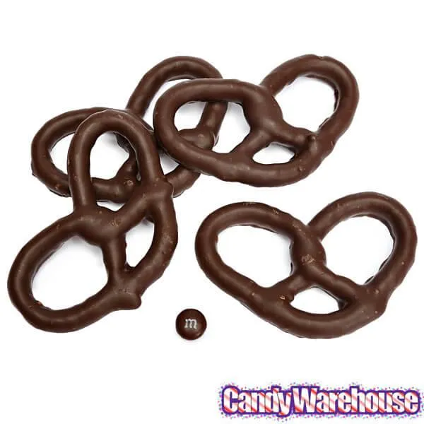 Asher's Dark Chocolate Covered Pretzels: 7LB Box - Image 4