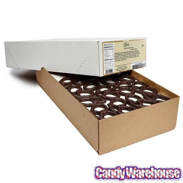 Asher's Dark Chocolate Covered Pretzels: 7LB Box - Image 5
