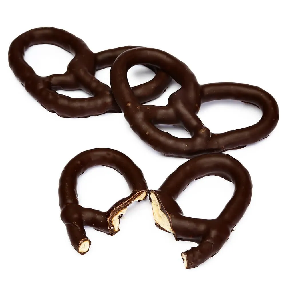 Asher's Dark Chocolate Covered Pretzels: 7LB Box - Image 7
