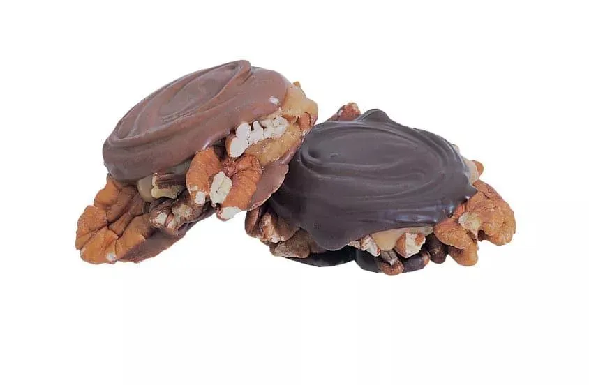 Asher's Dark Chocolate Pecan Paws: 4LB Box - Image 2