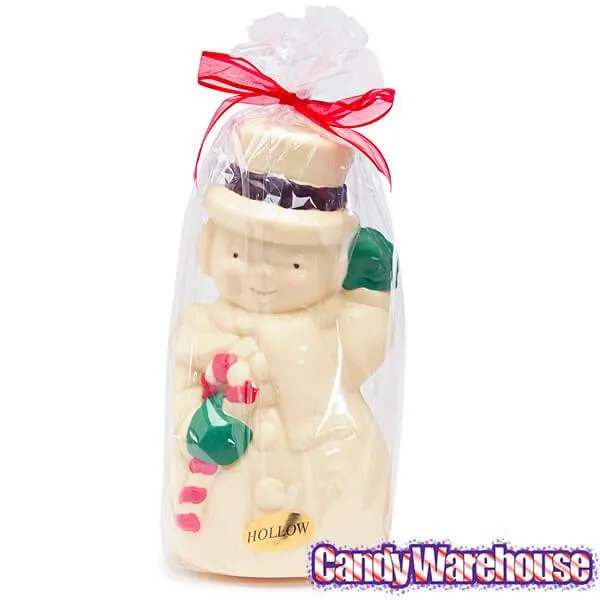 Asher's Giant White Chocolate 2-Pound Hollow Snowman - Image 3