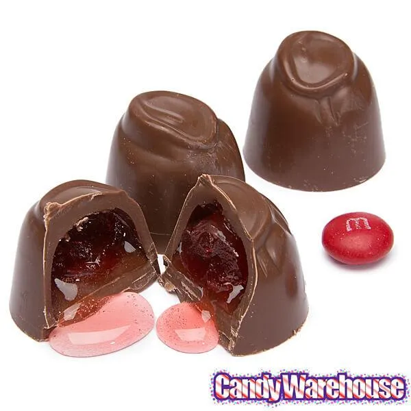 Asher's Milk Chocolate Cherry Cordials Candy: 6LB Box - Image 4