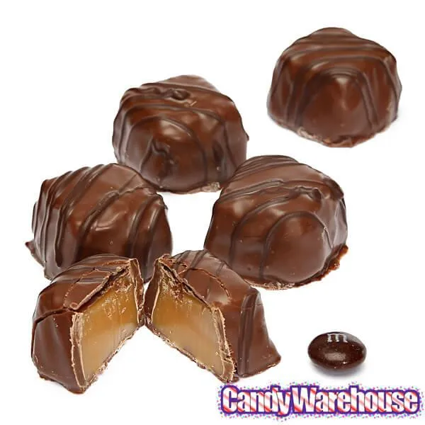Asher's Milk Chocolate Covered Vanilla Caramels: 6LB Box - Image 3