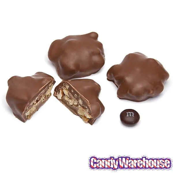 Asher's Milk Chocolate Pecan Caramel Patties: 5LB Box - Image 3