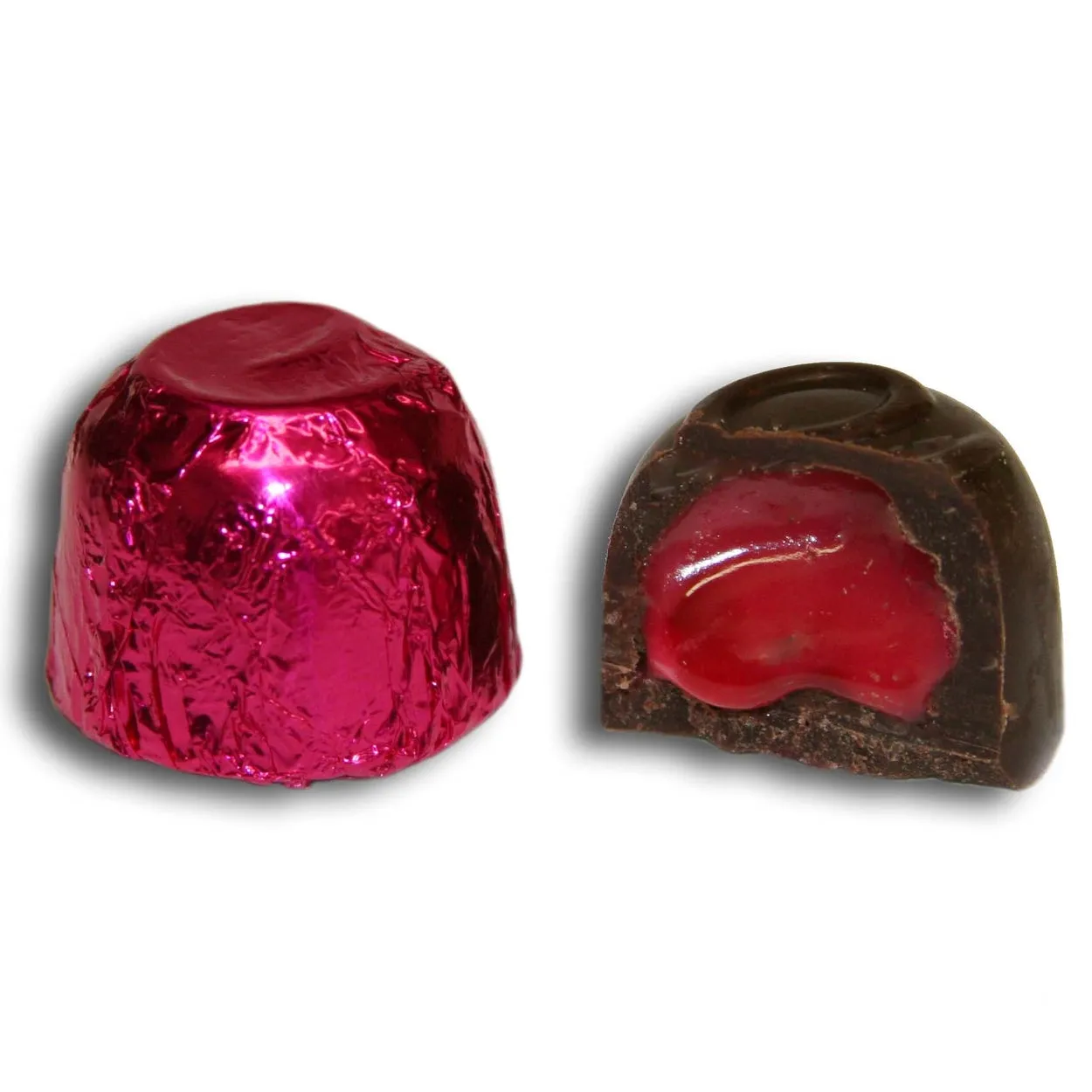Asher's Red Foil Wrapped Milk Chocolate Cherry Cordials: 6LB Box - Image 3
