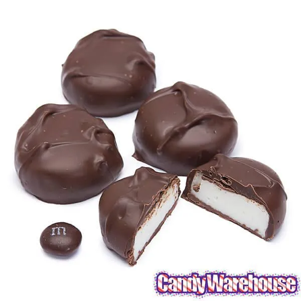 Asher's Sugar Free Chocolate Peppermint Patties - Dark: 6LB Box - Image 3