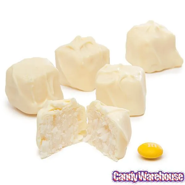 Asher's White Chocolate Coconut Bon Bons: 6LB Box - Image 3