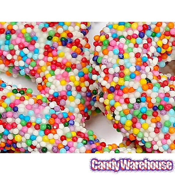 Asher's White Chocolate Covered Pretzels with Candy Seeds: 6LB Box - Image 5