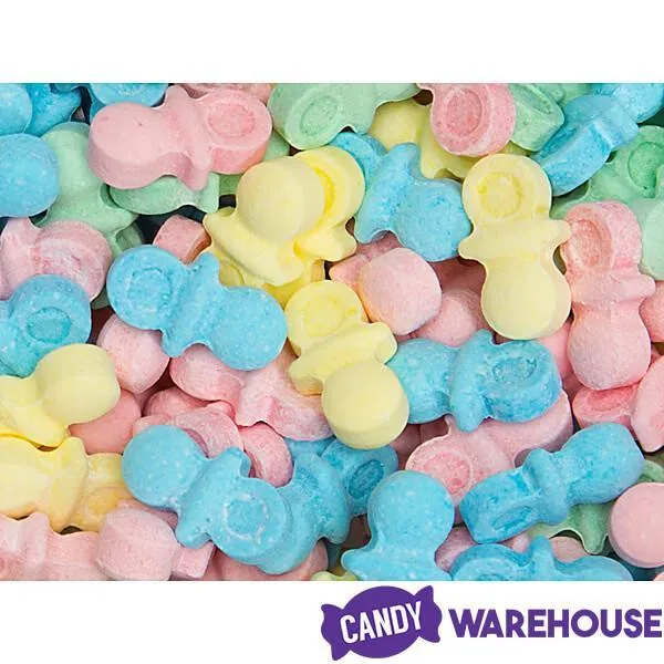 Assorted Colors Baby Pacifiers Candy: 12-Ounce Bag - Image 4