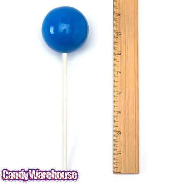 Giant Jawbreaker Lollipops - Assorted Colors: 12-Piece Box - Image 2