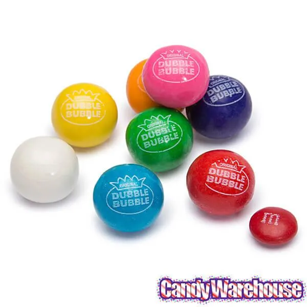 Dubble Bubble Assorted Colors 3/4-Inch Gumballs: 1900-Piece Case - Image 3