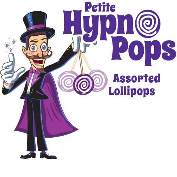 Hypno Pops Petite Swirled Lollipops - Assorted: 100-Piece Bag - Image 3
