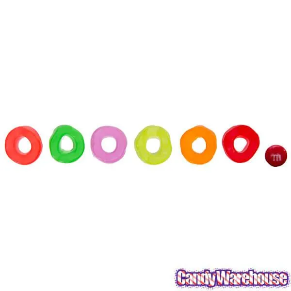 Assorted Mini Gummy Rings Candy: 5LB Bag - Image 2
