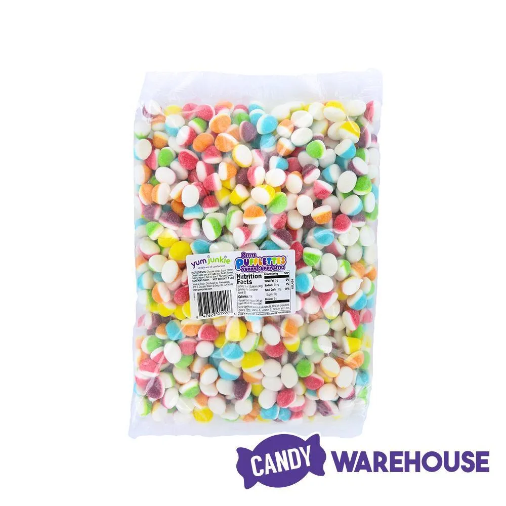 Petite Pufflettes Gummy Bites - Assorted: 5LB Bag - Image 4