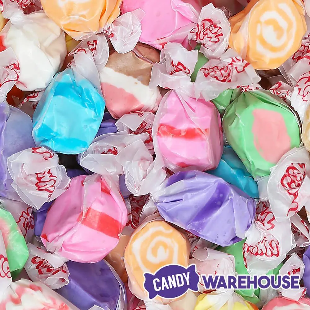 Salt Water Taffy Candy - Assorted Flavors: 5LB Bag - Image 3