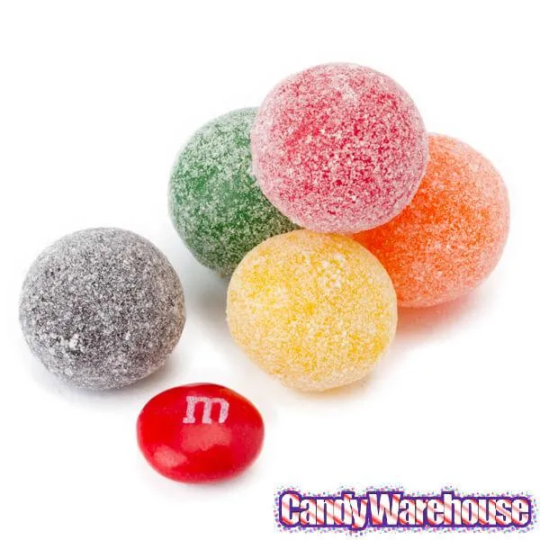 Sour Spanks Chewy Candy Balls - Assorted: 5LB Bag - Image 2