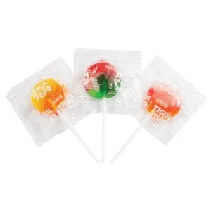 Assorted Tiger Fruit Flavored Lollipops Candy: 11LB Bag - Image 2