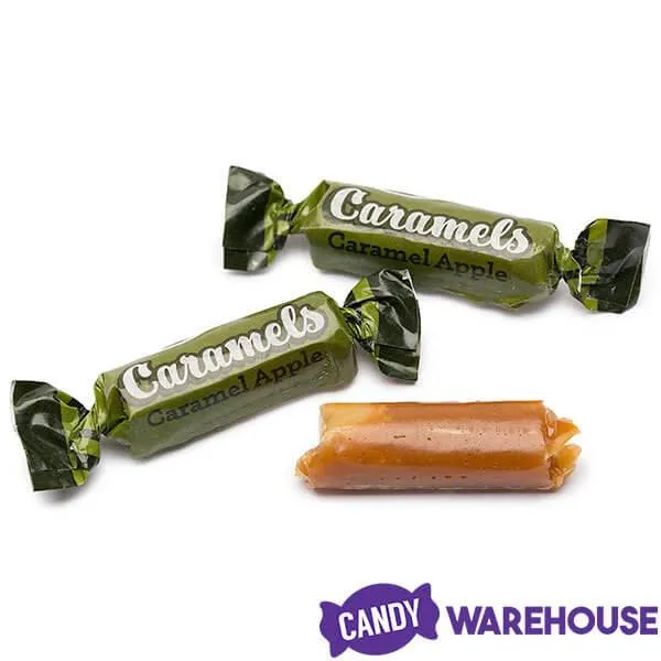 Atkinson Caramels - Caramel Apple Candy: 10-Ounce Bag - Image 3
