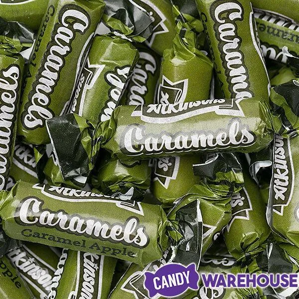 Atkinson Caramels - Caramel Apple Candy: 10-Ounce Bag - Image 4
