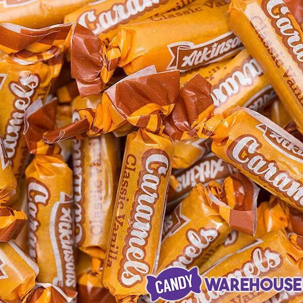 Atkinson Classic Vanilla Caramels: 10-Ounce Bag - Image 4