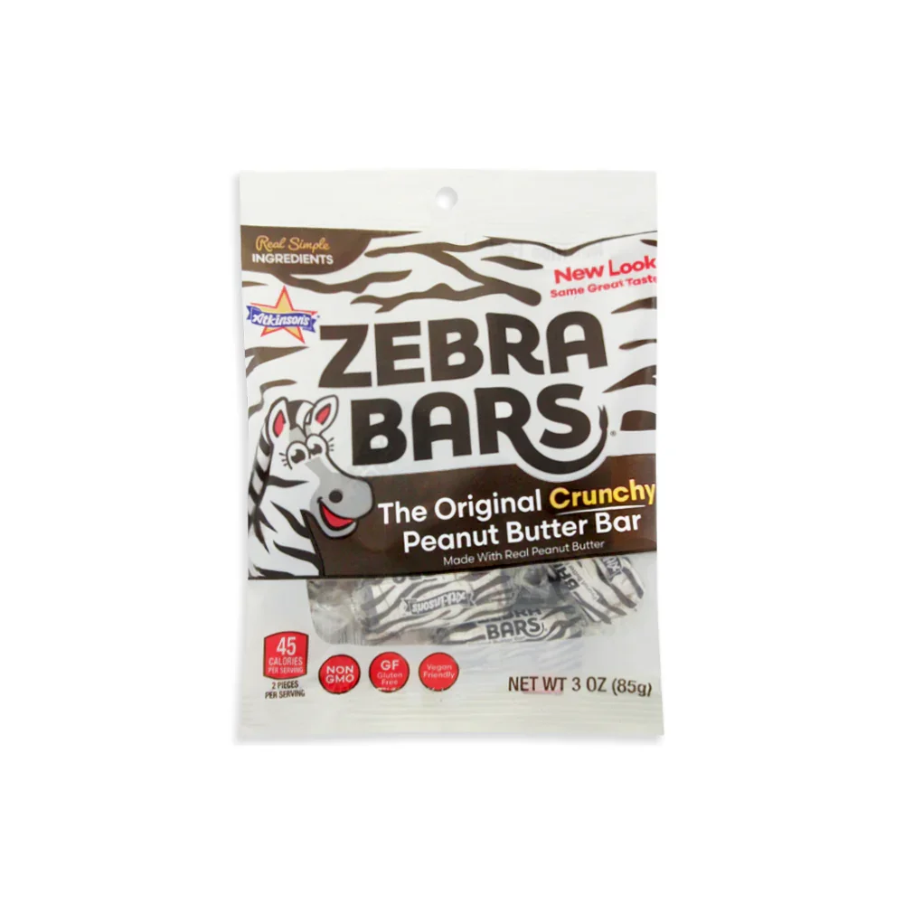Atkinson Peanut Butter Bars 3-Ounce Peg Bags: 12-Piece Case - Image 2
