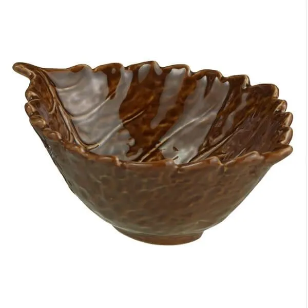 Autumn Leaf Ceramic Candy Dishes: Set of 3 - Image 4