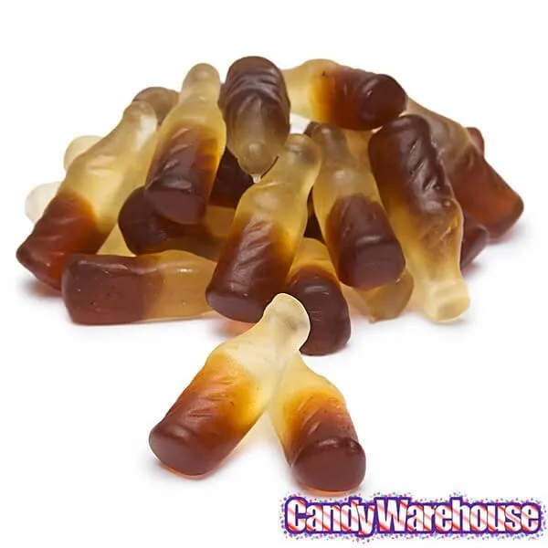 Gummy Soda Bottles Candy Bags - A&W Root Beer: 6-Piece Display - Image 3