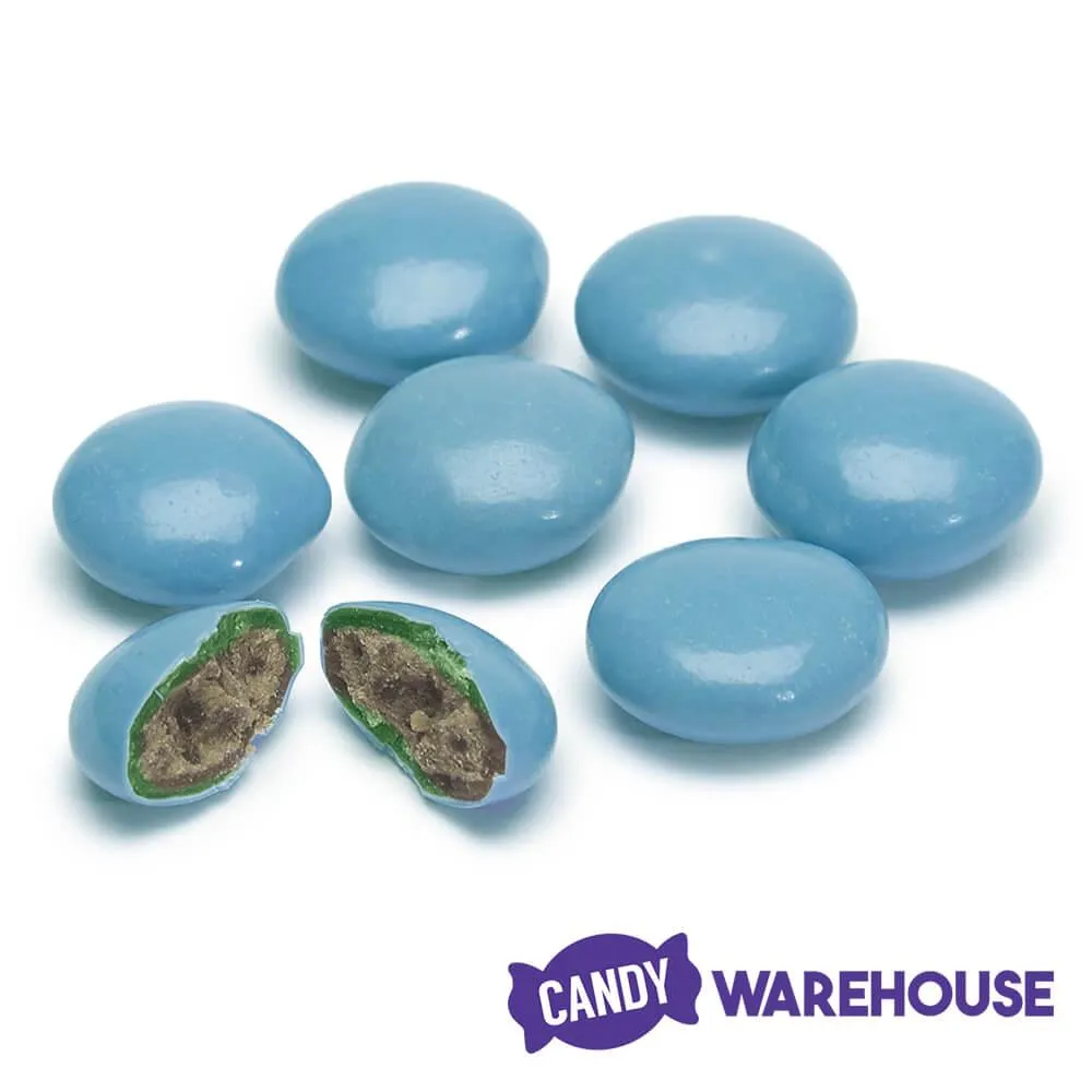 Milk Chocolate Gems - Powder Blue: 2LB Bag - Image 2