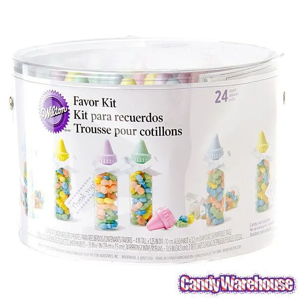 Baby Bottles Plastic Favor Kits: 24-Piece Tub - Image 2