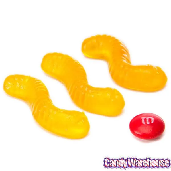 Gummy Inch Worms - Banana: 5LB Bag - Image 2
