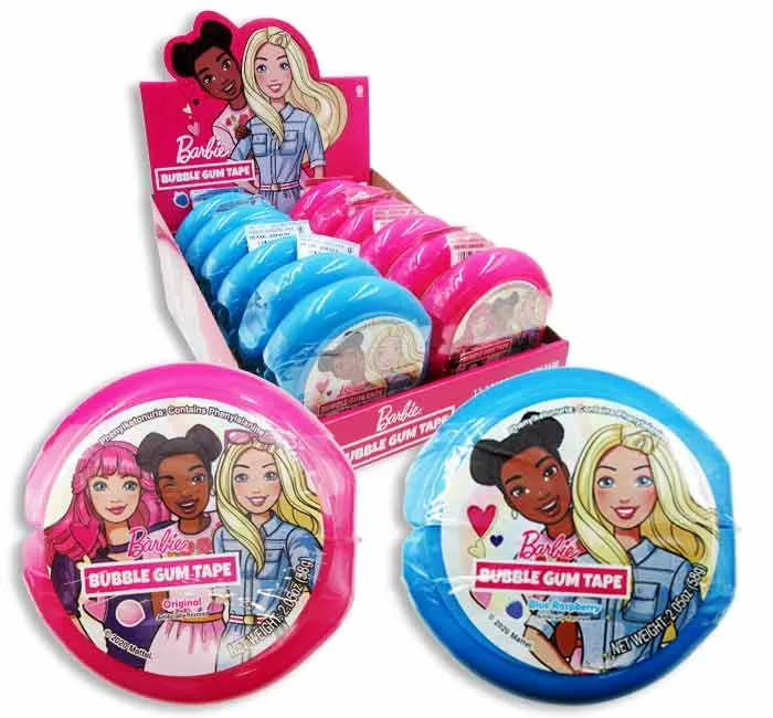 Barbie Bubblegum Tape: 12-Piece Display
