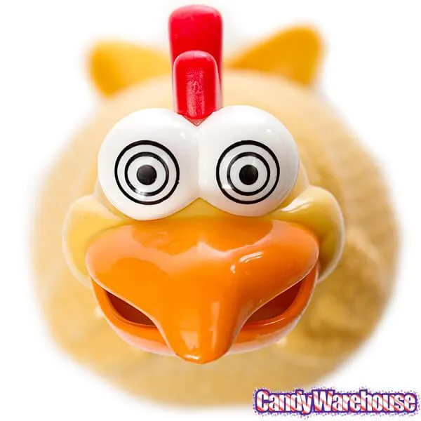 Barnyard Babblers - Squawking Chickens with Jelly Beans: 16-Piece Display - Image 4