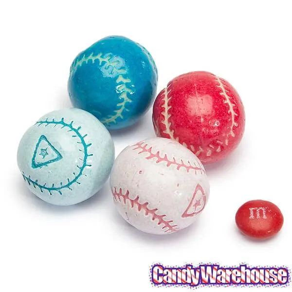 Baseballs Bubblegum: 1KG Bag - Image 2