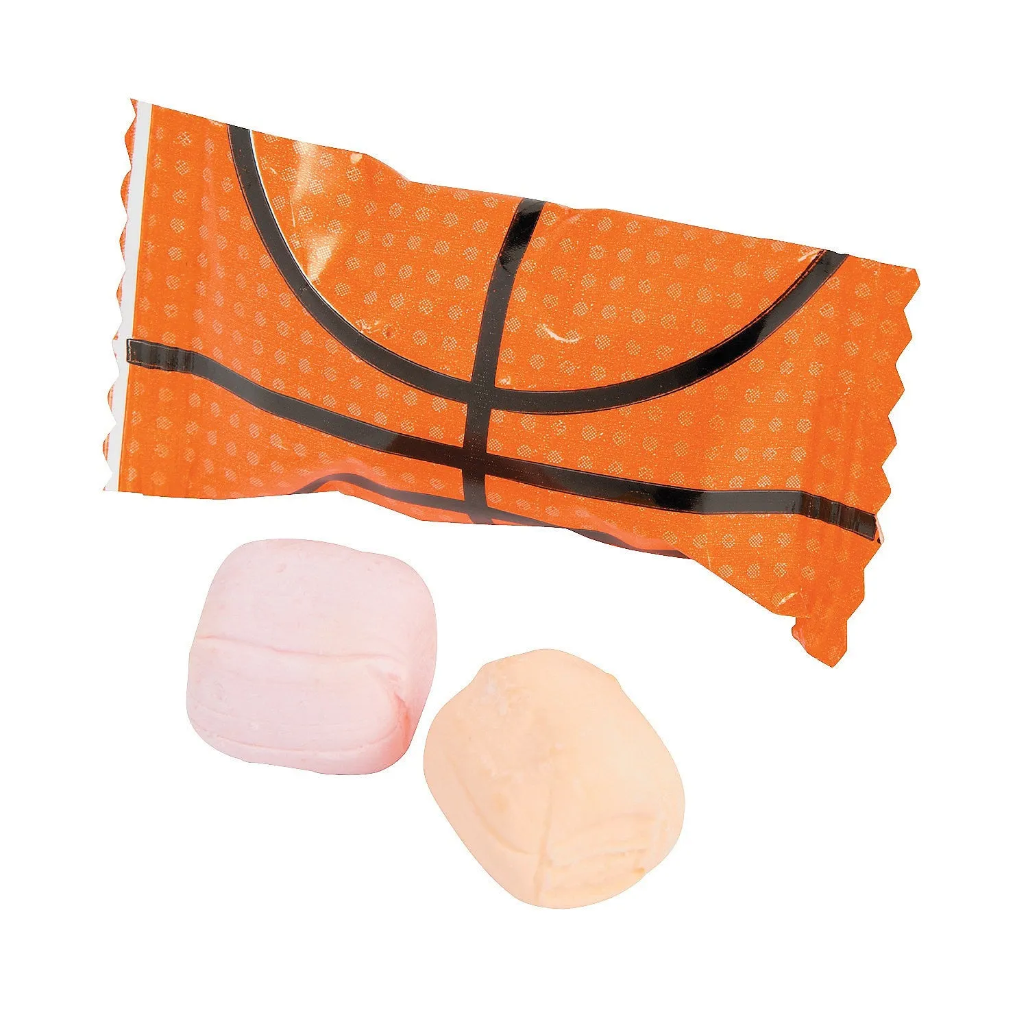 Basketball Wrapped Sweet Creams: 108-Piece Bag