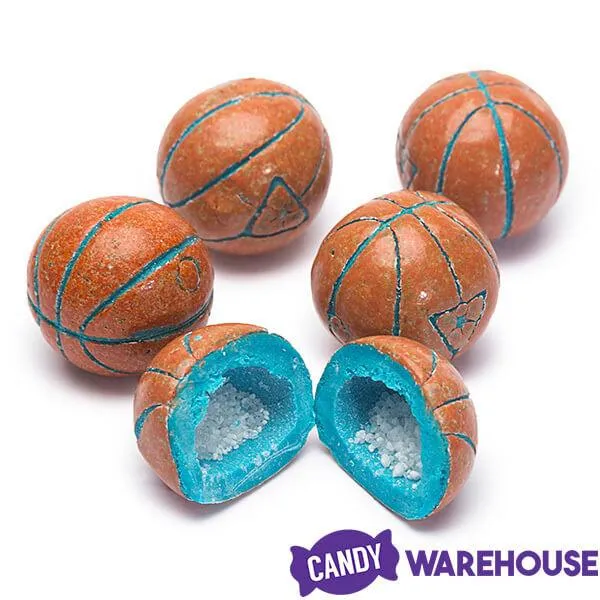Basketballs Sour Bubblegum Tubes: 12-Piece Display - Image 6