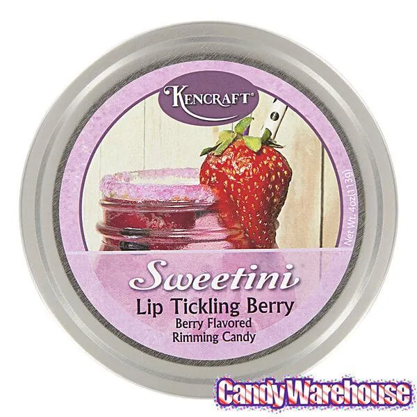 Sweetini Cocktail Rim Sugar - Berry: 4-Ounce Tin - Image 6