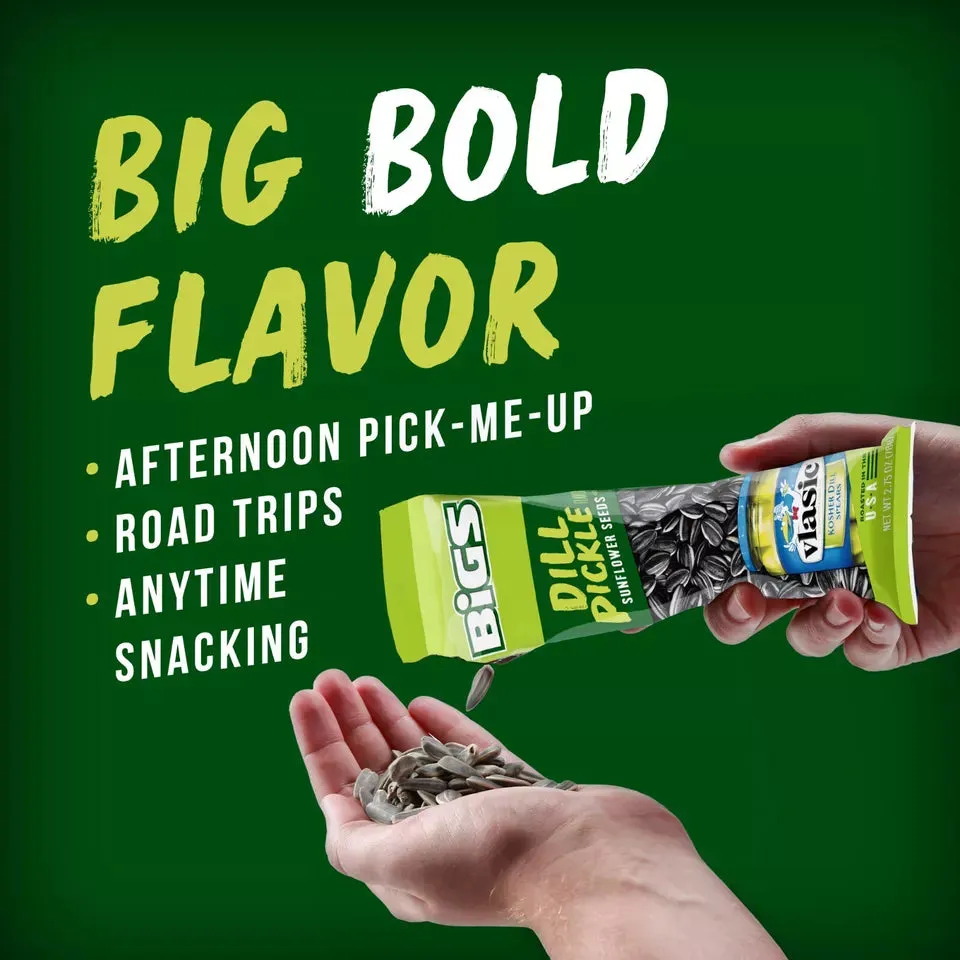 Bigs Dill Pickle Sunflower Seeds: 12-Piece Box - Image 3