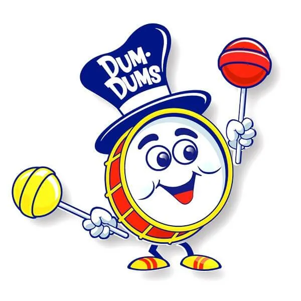 Dum Dums White Party Pops - Birthday Cake: 5LB Bag - Image 2