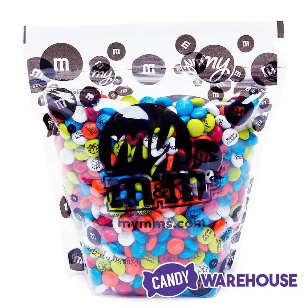 M&M's Milk Chocolate Candy - Birthday: 2LB Bag - Image 4