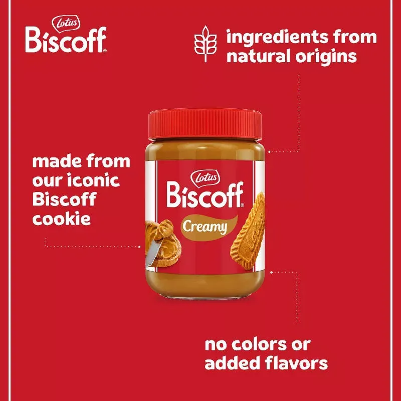 Biscoff Creamy Cookie Butter Spread: 14-Ounce Jar - Image 2