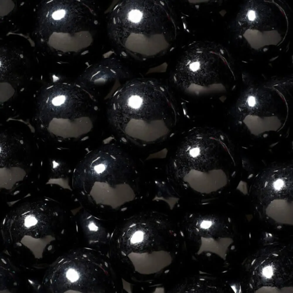 Black 1-Inch Gumballs: 850-Piece Case - Image 2