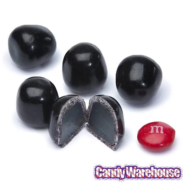 Chewy Sour Balls - Black Cherry: 5LB Bag - Image 3