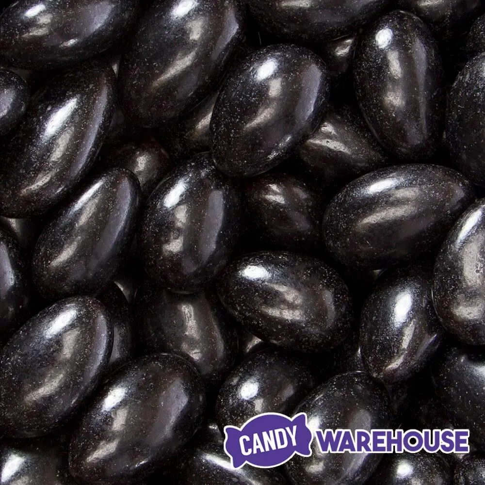Jordan Almonds - Black: 5LB Bag - Image 2