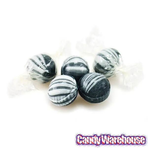 Atkinson Black Licorice Hard Candy Balls: 5LB Bag - Image 2