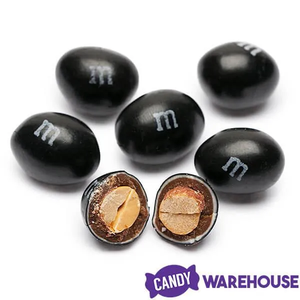 Peanut M&M's Milk Chocolate Candy - Black: 10-Ounce Bag - Image 3