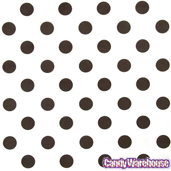 Black Polka Dot Candy Bags: 25-Piece Pack - Image 5