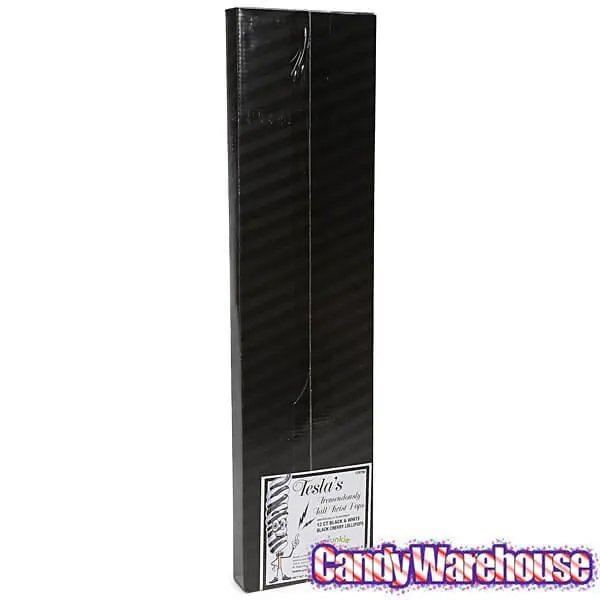 Tesla's Tremendously Tall 3-Ounce Twist Pops - Black Cherry: 12-Piece Box - Image 4