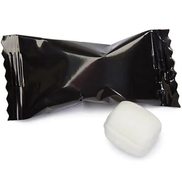 Black Wrapped Butter Mint Creams: 108-Piece Bag